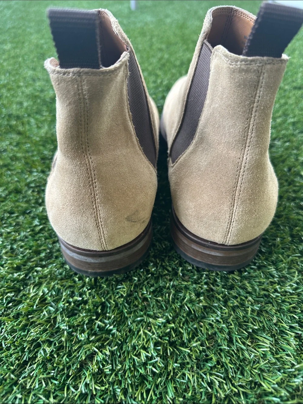 Aldo Tan Suede Chukka Boots